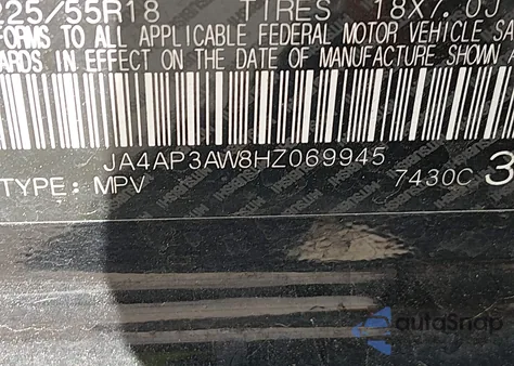 2017 Mitsubishi Outlander Sport 2.4 Se from USA, damaged, VIN JA4AP3AW8HZ069945